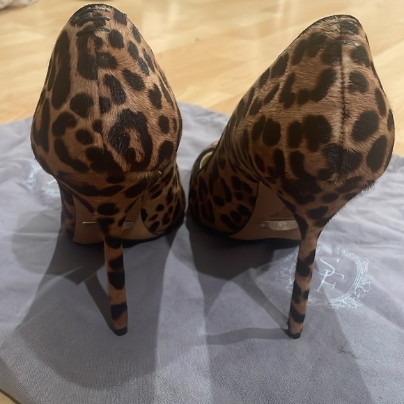 LIKE NEW Sarah Flint Perfect Pump 100m Leopard size IT 38/ US 8 - Picture 7 of 10